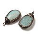 Natural Amazonite Pendants(G-K381-05R-01)-2