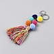 Polyester Tassel Pendant Decorations(HJEW-WH20011-04)-2