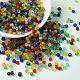 Frosted Colours Glass Seed Beads(SEED-A030-02D)-1