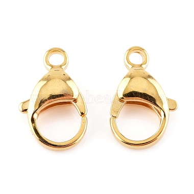 Real 24K Gold Plated Others 304 Stainless Steel Lobster Claw Clasps