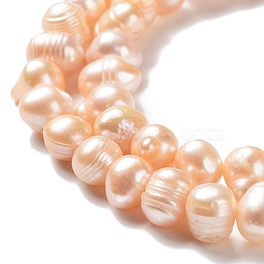 Natural Cultured Freshwater Pearl Beads Strands(PEAR-E018-76)-3