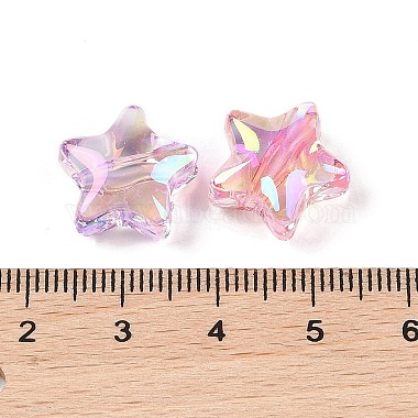 UV Plating Transparent Acrylic Beads(OACR-Z020-20B)-3