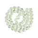 la main de perles de verre de feuille(FOIL-N029-09G)-4