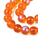 Transparent Electroplate Glass Beads Strands(EGLA-Q132-6MM-01A-14)-3