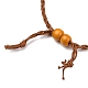 Adjustable Braided Waxed Cord Macrame Pouch Necklace Making(NJEW-I243-A01)-6