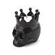 Halloween Theme Resin Candle Holder(CAND-PW0003-030EB)-2