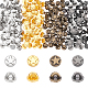 Elite 200Pcs 4 Colors Alloy Shank Buttons(DIY-PH0008-71)-1