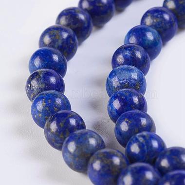 Natural Lapis Lazuli Beads Strands(G-K254-01-6mm)-5