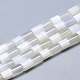 Natural Two Tone Agate Beads Strands(X-G-T122-35G)-1