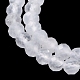 Natural Quartz Crystal Beads Strands(G-H002-A02-02)-2