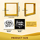 3Pcs Rubber Wood Picture Frames(AJEW-WH0444-002)-2