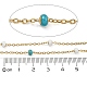 304 Stainless Steel Enamel Link Chains(AJEW-Z028-09G-04)-2