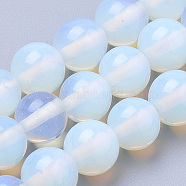Opalite Beads Strands, Round, 8mm, Hole: 1mm, about 50pcs/strand, 15.7 inch(X-G-S259-48-8mm)