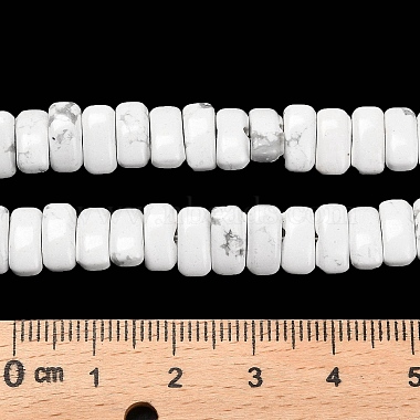 natürliche Howlith Perlenstränge(G-Q167-B02-01)-5