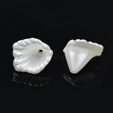 Bouchons de perle de fleur de perle d'imitation en plastique abs(KY-T023-037)-3