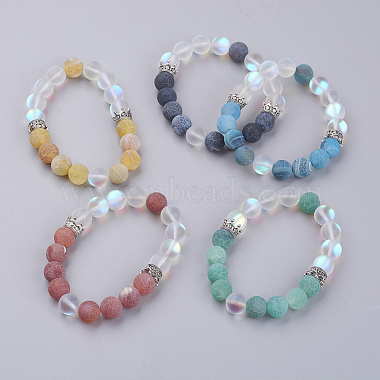 Mixed Color Mixed Material Bracelets