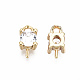 Brass Micro Pave Clear Cubic Zirconia Peg Bails Charms(KK-T056-95G-NF)-2