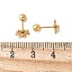 304 Edelstahl Ohrstecker(X-EJEW-E603-01A-G)-2