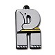 Circus Theme Printed Acrylic Pendants(OACR-D008-06R)-1