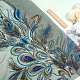 Peacock Tail Pattern Polyester Lace Computerized Embroidery Ornament Accessories(DIY-WH0308-234B)-3
