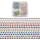 12 Farben Messing Strass Ketten(CHC-FW0001-01)-1
