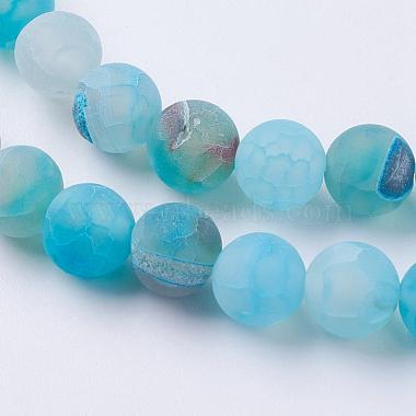 Natural Weathered Agate Beads Strands(G-G589-8mm-14)-3