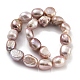 Natural Cultured Freshwater Pearl Beads Strands(PEAR-P062-26C)-3