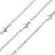 304 Stainless Steel Cross Link Chains(CHS-G027-10P)-1