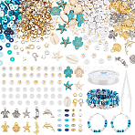 Ocean Styles DIY Jewelry Making Kits, Mixed Color(DIY-PH0023-80)