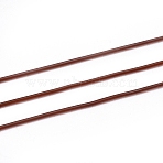 Imported Elastic Crystal Thread, For Jewelry Making, Coffee, 0.8mm, about 164.04 yards(150m)/roll(CT-WH0001-0.8mm-01)