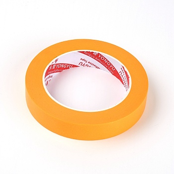 Washi Decorative Masking Tape, Orange, 20mm, 54.68 Yard(50m)/roll