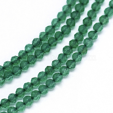 blanc brins de perles de jade naturels(G-G914-2mm-05)-2