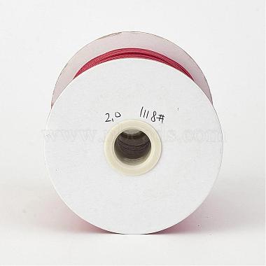 Экологически чистый корейский вощеный шнур из полиэстера(YC-P002-2mm-1118)-2