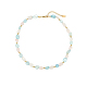 Elegant Natural Rose Quartz & Aquamarine Beaded Necklaces for Women(PA6706-2)-1