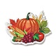 Thanksgiving Day Themed Opaque Printed Acrylic Pendants(SACR-L004-02C)-1