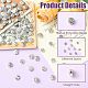 100Pcs 10 Styles Tibetan Style Alloy Beads(FIND-CJ0005-62)-3
