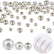 60Stk. 3 Stile 925 Sterling Silber Perlen(STER-AR0001-19)-1
