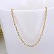 Gold Plated Brass Cable Chain Necklaces(NJEW-BB10199-18)-2