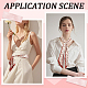 1Pc Polyester Long Silk Scarf(AJEW-CY0003-22C)-5