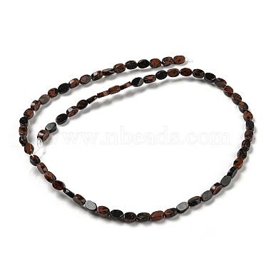 Natural Mahogany Obsidian Beads Strands(G-M420-H08-03)-3