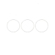 Brass Linking Rings(KK-WH0045-016D-S)-1