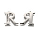 304 configuración de rhinestone colgante de letra de acero inoxidable(STAS-Y006-61P-R)-2