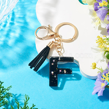 1Pc Resin Letter Keychains(KEYC-TADJ0001-09F)-4
