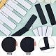 40Pcs Self-adhesive Nylon with Polyester Hook and Loop Tapes(AJEW-SP0003-23)-6