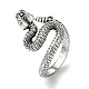 Snake Alloy Open Cuff Rings(RJEW-K275-53AS)-1