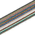19 Strands 19 Colors Electroplate Glass Beads Strands, Full Plated, Faceted, Rondelle, Mixed Color, 2x1.5~1.6mm, Hole: 0.6~0.8mm, about 208~220pcs/Strand, 34~36cm, 1strand/color(STAS-FH0001-22)