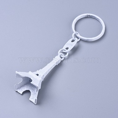 White Others Alloy Keychain