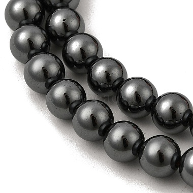 Non-magnetic Synthetic Hematite Beads Strands(X-G-E133-4C)-4