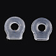 Clip en silicone confortable sur les coussinets de boucle d'oreille(SIL-T003-04)-2