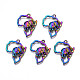 Rack Plating Rainbow Color Alloy Pendants(PALLOY-S180-307)-1